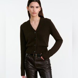 NEW: NILI LOTAN CHARMAINE CASHMERE CARDIGAN - US SMALL